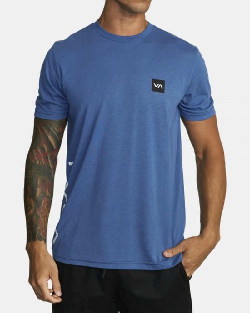 루카 남성 블루 반팔 티셔츠 (VA21ST506SUU)