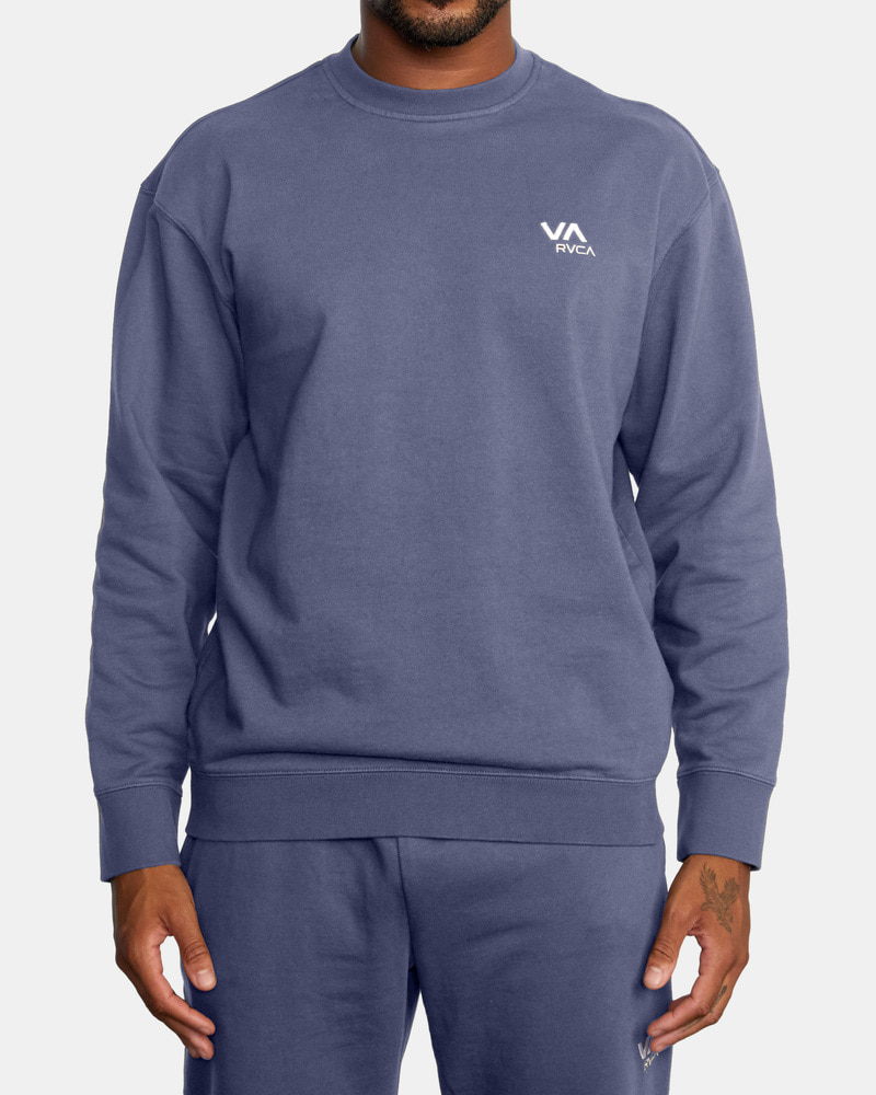 루카 남성 네이비 맨투맨 긴소매 티셔츠 (VC11FH507VBL)