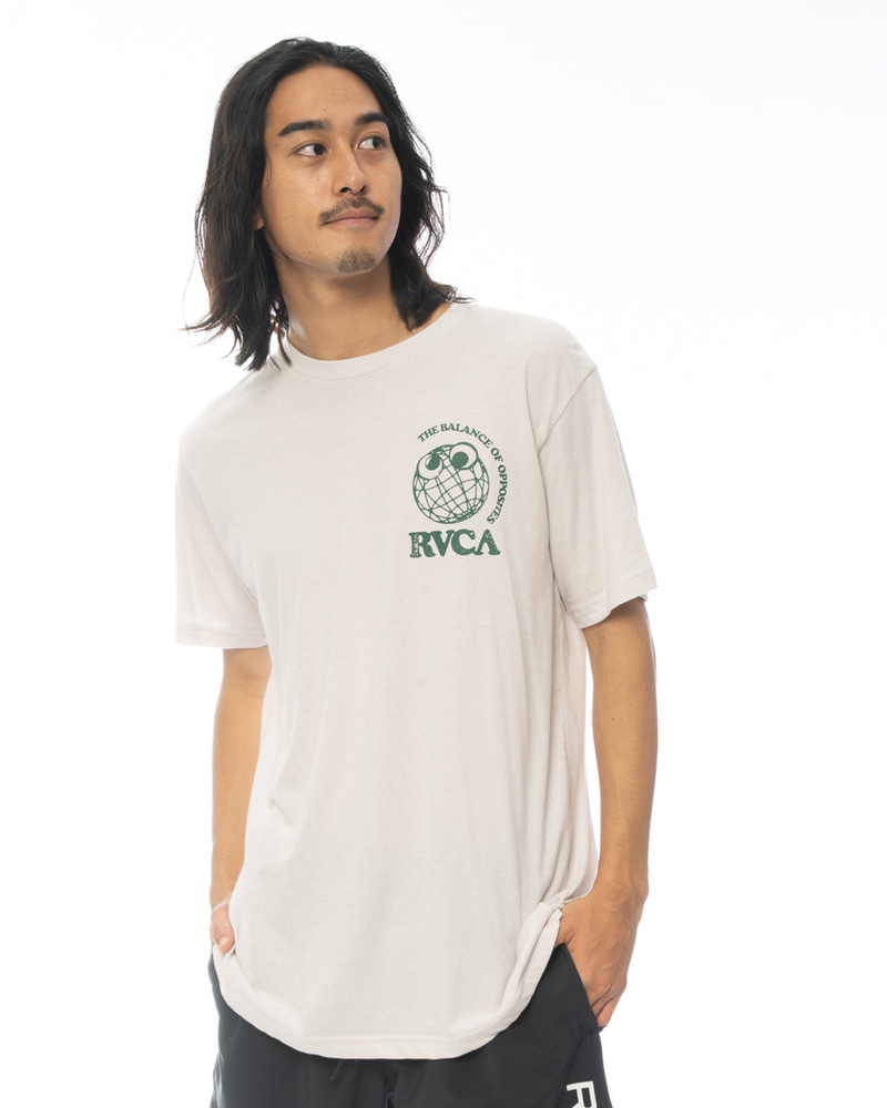 루카 남성 아이보리 반팔 티셔츠 (VC11ST100NAT)
