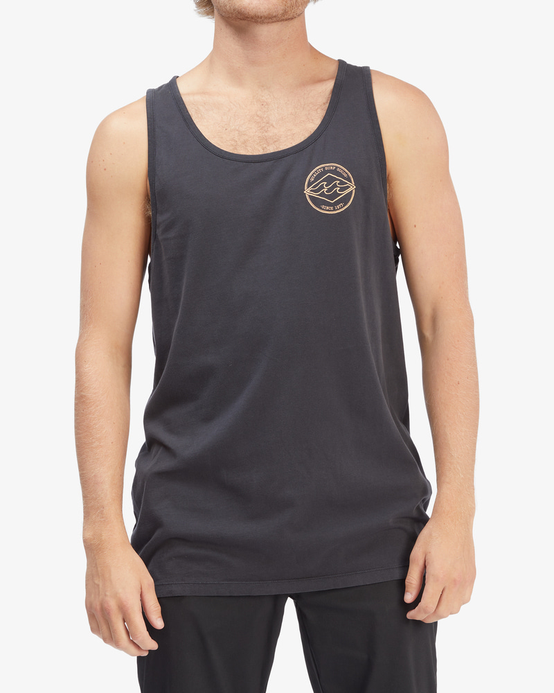 빌라봉 남성 블랙 민소매  티셔츠 (AC21SL223WAA)