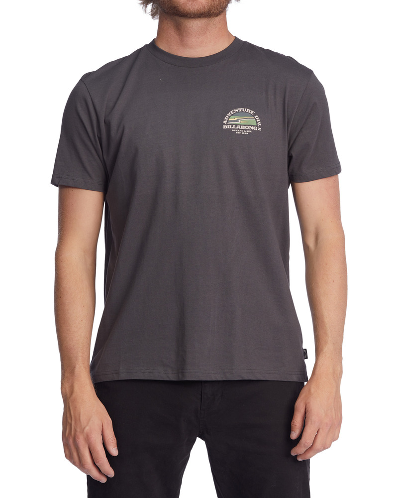 빌라봉 남성 브라운 반팔 티셔츠 (AC21ST227ALT)