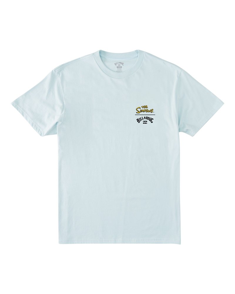 빌라봉 남아 스카이블루 빌라봉X심슨 반팔 티셔츠 (HC21ST018CBU)