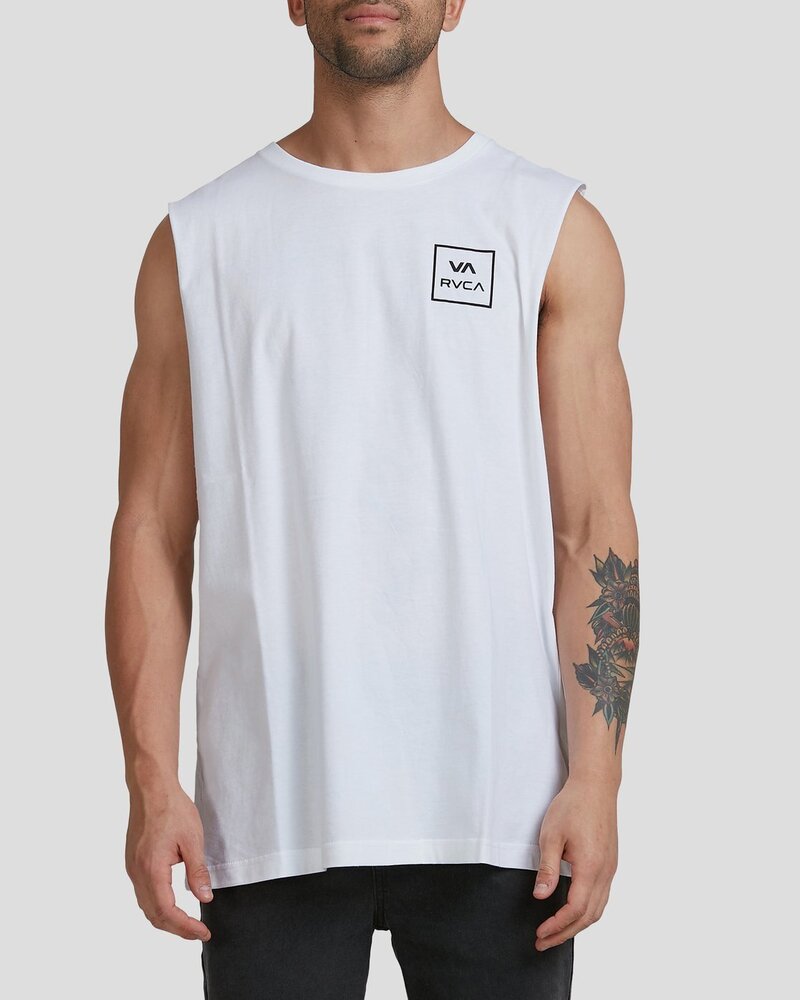 루카 남성  화이트 민소매  티셔츠 (VB11SL021WHT)