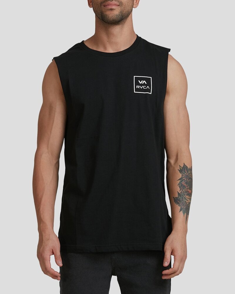 루카 남성  블랙 민소매  티셔츠 (VB11SL021BLK)